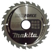 Пильний диск Makita MAKForce по дереву 165x30мм 24Т (B-08305)