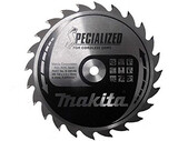 Пильний диск Makita Specialized по дереву 165x20 мм 24T (B-09167)