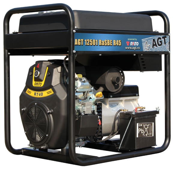 Бензиновый генератор AGT 12501 RaSBE R45