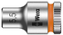 Торцевая головка Wera 8790 HMA Zyklop 1/4 5.5х23 мм (05003504001)