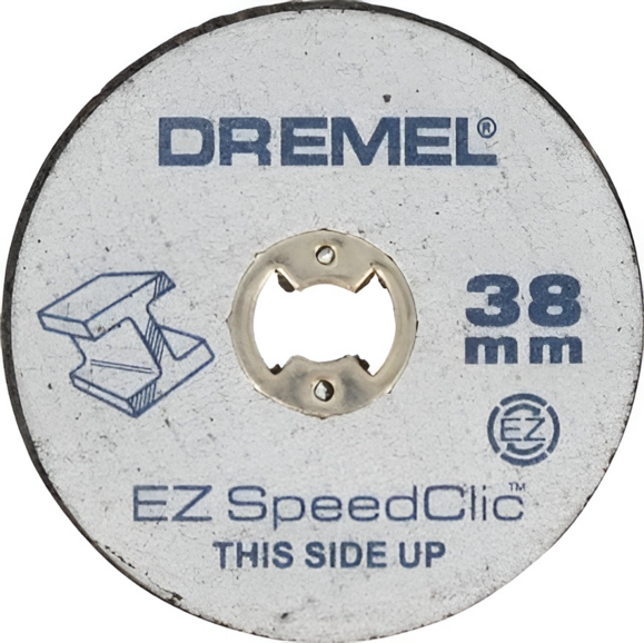 Відрізні круги по металу з насадкою Dremel EZ SpeedClic SC406 38 мм, 3 шт. (2615S406JC)  фото 2