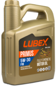 Моторное масло LUBEX PRIMUS FM 5W30 ACEA A5/B5 API SL/CF, 5 л (61772)