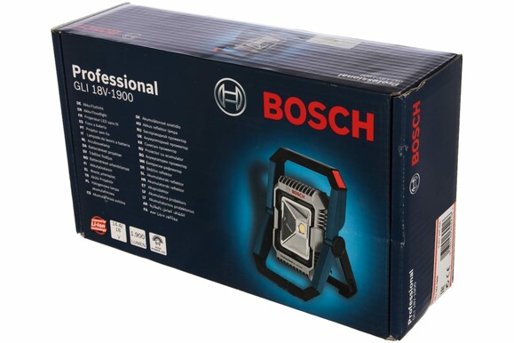 Аккумуляторный фонарь Bosch GLI 18V-1900 Solo (0601446400) (без АКБ и ЗУ) изображение 7