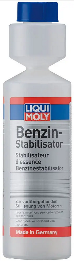 

Присадка-стабилизатор для бензина LIQUI MOLY Benzin-Stabilisator, 0.25 л (5107)