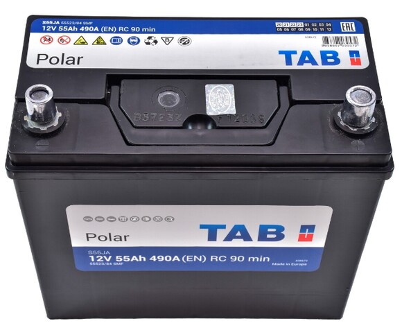 Акумулятор TAB 6 CT-55-R Polar S JIS (246855) фото 2