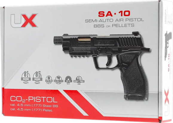 Пневматичний пістолет Umarex UX SA10, калібр 4.5 мм (3986.04.72) фото 5