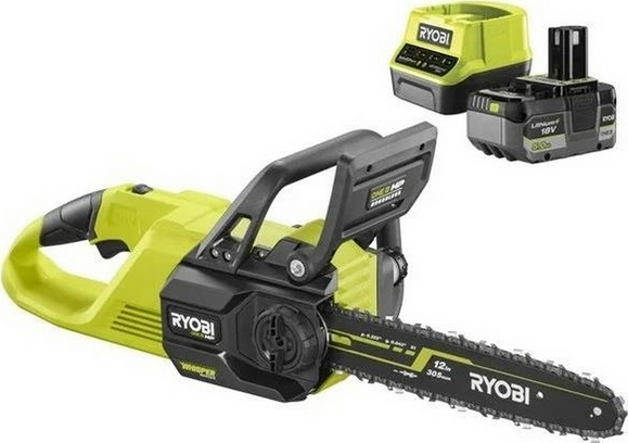 Пила цепная аккумуляторная Ryobi ONE+ HP RY18CSX30A-150, 18 В, 5 А·ч (5133005466) изображение 2