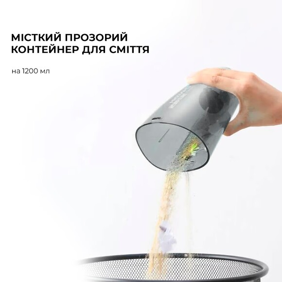 Пилосос Deerma Corded Hand Stick Vacuum Cleaner (DX118C) фото 13