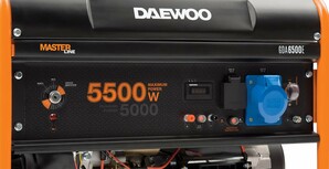 Двопаливний генератор Daewoo GDA 6500e LPG фото 3
