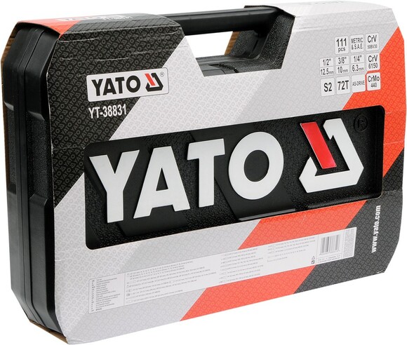 Набор торцевых головок Yato YT-38831 изображение 4