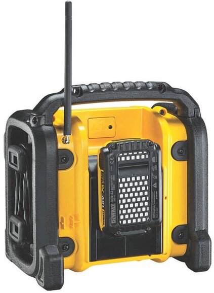Зарядний пристрій-радіоприймач DAB/FM DeWALT DCR020 (без акумулятора і ЗП) фото 4