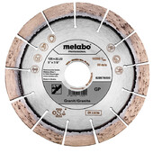 Алмазний відрізний диск 125x22,23mm, "GP", Granite "professional" Metabo 628576000
