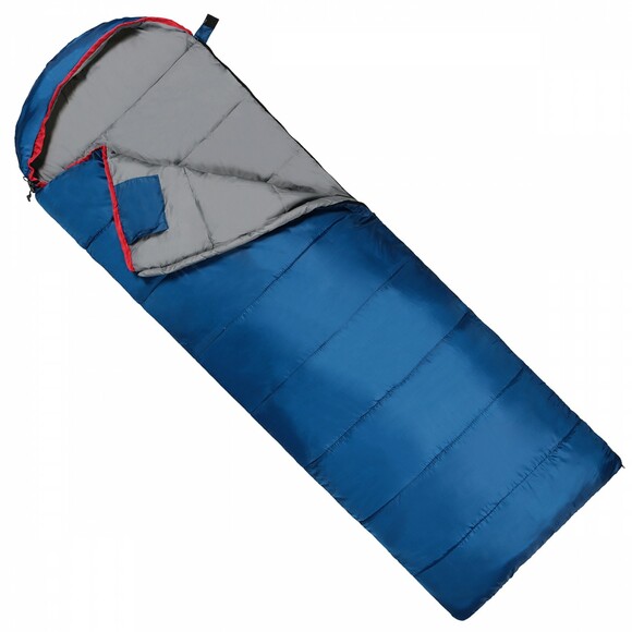 Спальный мешок SportVida Blue/Grey L (SV-CC0071)