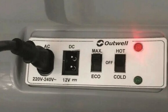 Автомобільний холодильник Outwell Coolbox ECO Prime 24 л 12V/230V Grey (590171) фото 3