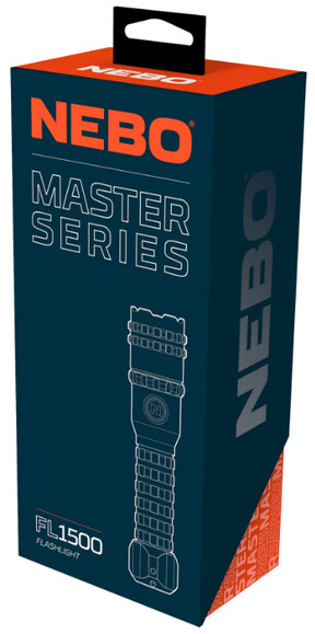 Фонарь ручной Nebo Master Series FL1500 (NB NEB-FLT-1017-G) изображение 3