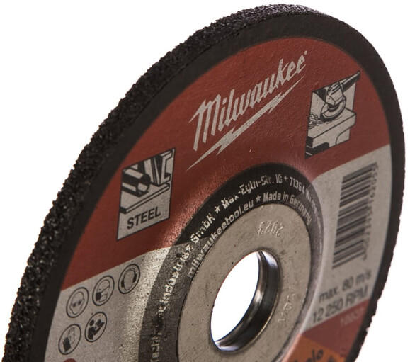 Шліфувальний диск Milwaukee по металу SG 27/125x6 PRO+ (4932451502) фото 2
