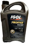 Моторна олива IGOL PROFIVE 504-507 0W-30, 5 л (FIVE5040W30-5L)