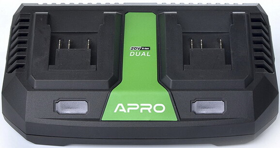 Подвійний зарядний пристрій APRO FC20 Dual 20В (895573) фото 3