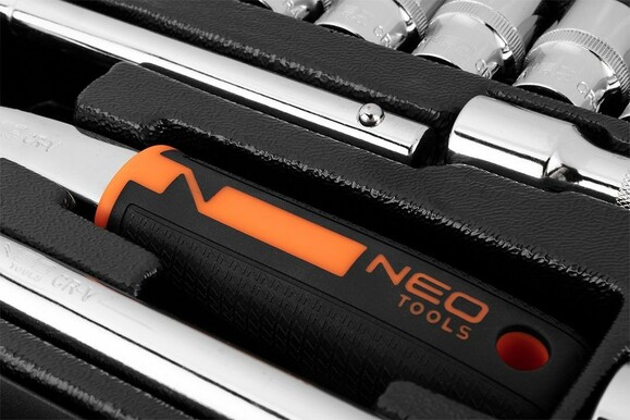 Набір торцевих головок Neo Tools, 1/2, 25 шт (10-036) фото 6