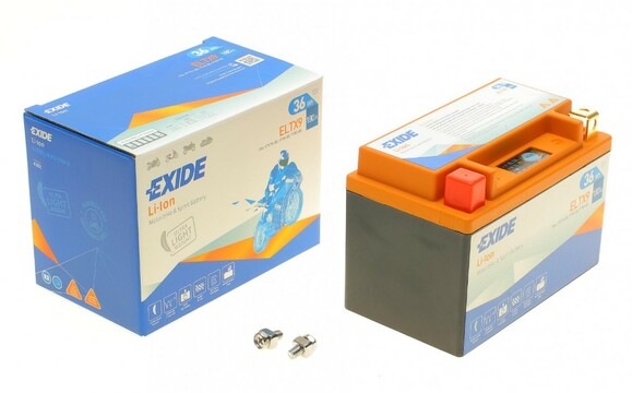 Акумулятор EXIDE ELTX9 (Li-ion), 3Ah/180A  фото 3