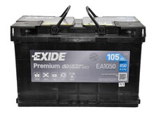 Аккумулятор EXIDE Premium EA1050, 105Ah/850A