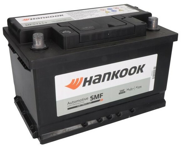 Автомобільний акумулятор Hankook MF57113 фото 2