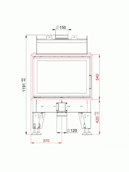 Каминная топка BeFHome THERM 7 (000-0001876) изображение 2