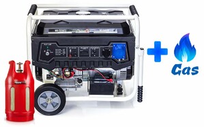 Двухтопливный генератор Matari MX 9000e ГАЗ-БЕНЗИН изображение 4