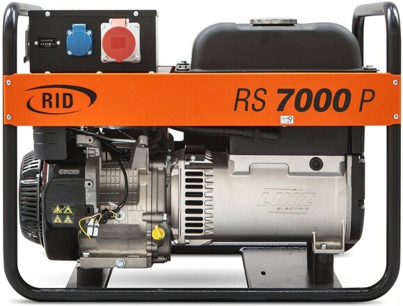 Генератор бензиновый RID RS 7000 P изображение 2