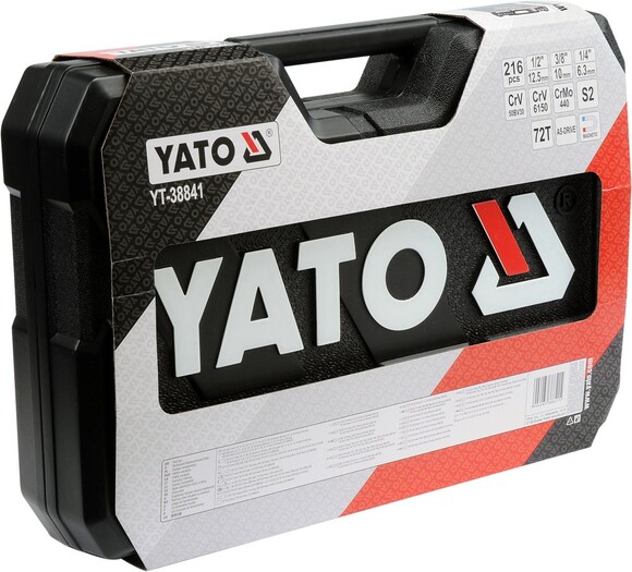 Набор торцевых головок Yato YT-38841 изображение 4
