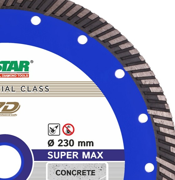 Алмазный диск Distar 1A1R Turbo 232x2,6x12x22,23 Super (10115085018) изображение 3
