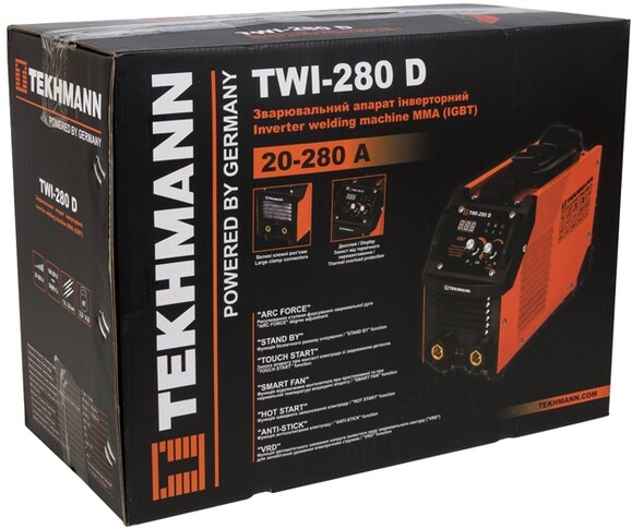 Зварювальний апарат Tekhmann TWI-280 D (847857) фото 7