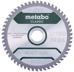 Пильний диск Metabo MultiCutClassic 190x30 54 FZ/TZ 5 град./B (628663000)