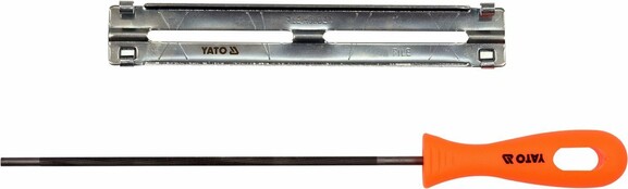 Направляющая с напильником для заточки звеньев цепей Yato 4.8х250 мм (YT-85032) изображение 2