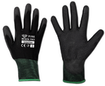 Перчатки защитные BRADAS PURE BLACK PRO RWPBCP9 полиуретан, размер 9