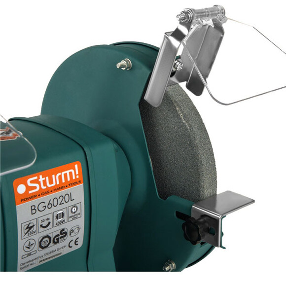 Точильный станок Sturm BG6020L 200 мм, 400 Вт с подсветкой изображение 4