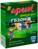 Удобрение для газонов Super многокомпонентное Agrecol, 1 кг, 20-5-9,4 (30254)