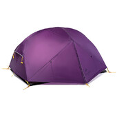Палатка Naturehike Naturehike Mongar II (2-х местная) 20D silicone + footprint NH17T007-M purple (6927595700594)