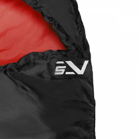 Спальный мешок SportVida Black/Red L (SV-CC0064) изображение 8