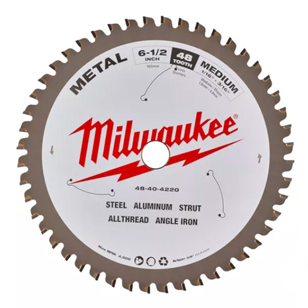 

Диск пильный Milwaukee CSB P M 165x15.8x1.6 мм 48 зубьев (48404220)