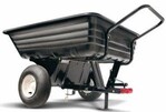 Причіп MTD тракторний поліпропіленовий, вантажопідйомність 227 кг