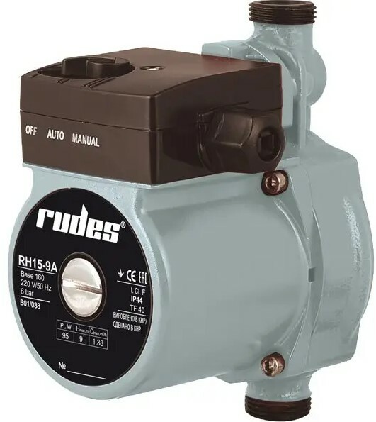 

Насос для підвищення тиску Rudes RH 15-9A (4820224010076)