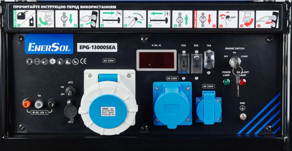 Генератор бензиновый EnerSol EPG-13000SEA изображение 8