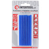 Комплект блакитних клейових стрижнів Intertool RT-1054
