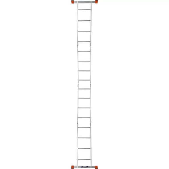Лестница-трансформер алюминиевая четырёхсекционная BLUETOOLS 4x4 (160-9404) изображение 6