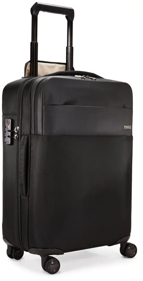 Чемодан на колесах Thule Spira Carry-On Spinner with Shoes Bag, черный (TH 3204143)