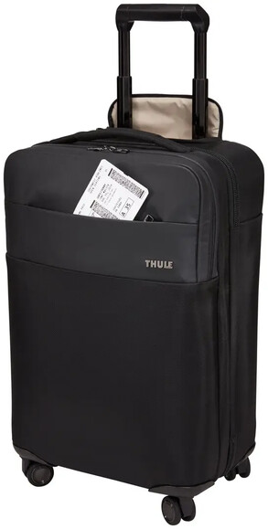 Чемодан на колесах Thule Spira Carry-On Spinner with Shoes Bag, черный (TH 3204143) изображение 3