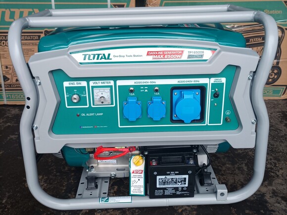 Бензиновый генератор Total TP165006 изображение 4