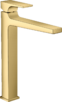 Смеситель для раковины HANSGROHE Metropol, однорычажный, золотой (32512990)