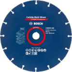 Відрізний твердосплавний круг Bosch Expert Carbide Multi Wheel, 230х22.23 мм (2608901682)
